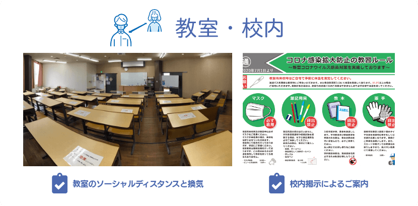 教室・案内